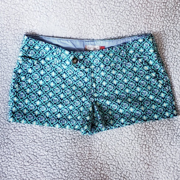 Red Camel Pants - Red Camel Print Shorts